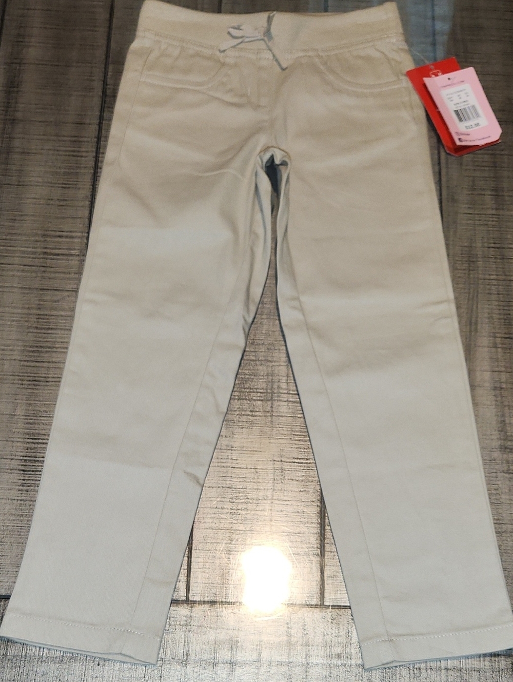 NWT Chaps Kids Khaki Pull-On Pants